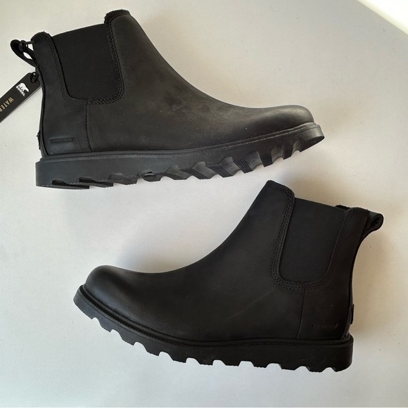 Sorel Ainsley Chelsea Boot Black - Picture 2 of 15